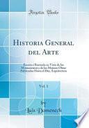 libro Historia General Del Arte, Vol. 1
