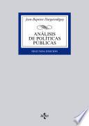 libro Análisis De Políticas Públicas