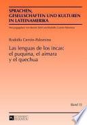 libro Las Lenguas De Los Incas