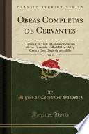 libro Obras Completas De Cervantes, Vol. 2