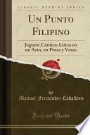 libro Un Punto Filipino