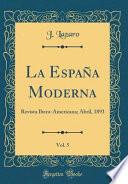 libro La España Moderna, Vol. 5