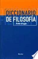 libro Diccionario De Filosofía