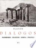 libro Platón Vi: Parmenides, Teaitetos, Sofista, Politico