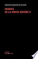 libro Crónica De La Nueva España Ii