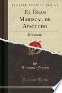 libro El Gran Mariscal De Ayacucho