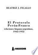 libro El Protocolo Perón Franco