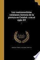 libro Spa Cuatrocentistas Catalanes
