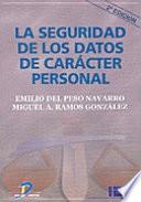 libro La Seguridad De Los Datos De Caracter Personal