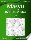 libro Masyu Rejillas Mixtas   Fácil   Volumen 2   276 Puzzles