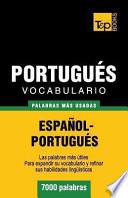 libro Vocabulario Espanol Portugues   7000 Palabras Mas Usadas