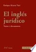 libro El Inglés Jurídico