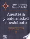 libro Anestesia Y Enfermedad Coexistente