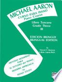 libro Michael Aaron Piano Course: Spanish & English Edition (curso Para Piano), Book 3