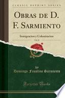 libro Obras De D. F. Sarmiento, Vol. 23