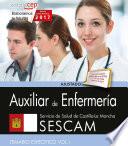 libro Auxiliar De Enfermería. Servicio De Salud De Castilla La Mancha (sescam). Temario Específico. Vol. I.