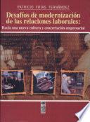 libro Desafíos De Modernización De Las Relaciones Laborales
