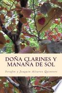 libro Dona Clarines Y Manana De Sol