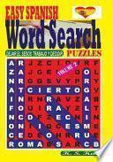 libro Easy Spanish Word Search Puzzles