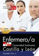 libro Enfermero/a De La Administración De La Comunidad De Castilla Y León. Temario Vol. Ii.