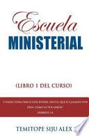 libro Escuela Ministerial Libro 1 Del Curso
