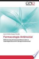 libro Farmacología Antimonial