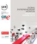 libro Global Entrepreneurship Monitor. Informe Gem España 2013