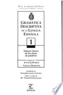 libro Gramática Descriptiva De La Lengua Española