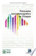 libro Panorama Sociodemográfico De Chiapas