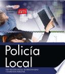 libro Policía Local. Test Psicotécnicos, De Personalidad Y Entrevista Personal