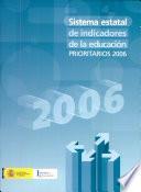 libro Sistema Estatal De Indicadores De La Educación. Prioritarios 2007