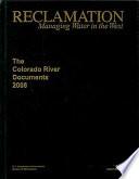 libro The Colorado River Documents, 2008