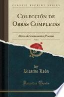 libro Colección De Obras Completas, Vol. 6