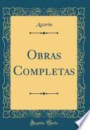 libro Obras Completas (classic Reprint)