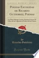 libro Poesias Escogidas De Ricardo Gutierrez, Poemas