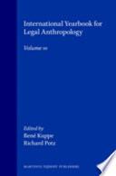 libro Law & Anthropology
