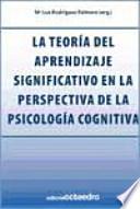 libro La Teoría Del Aprendizaje Significativo En La Perspectiva De La Psicología Cognitiva