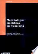 libro Metodologías Científicas En Psicología