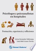 libro Psicólogos Y Psicoanalistas En Hospitales